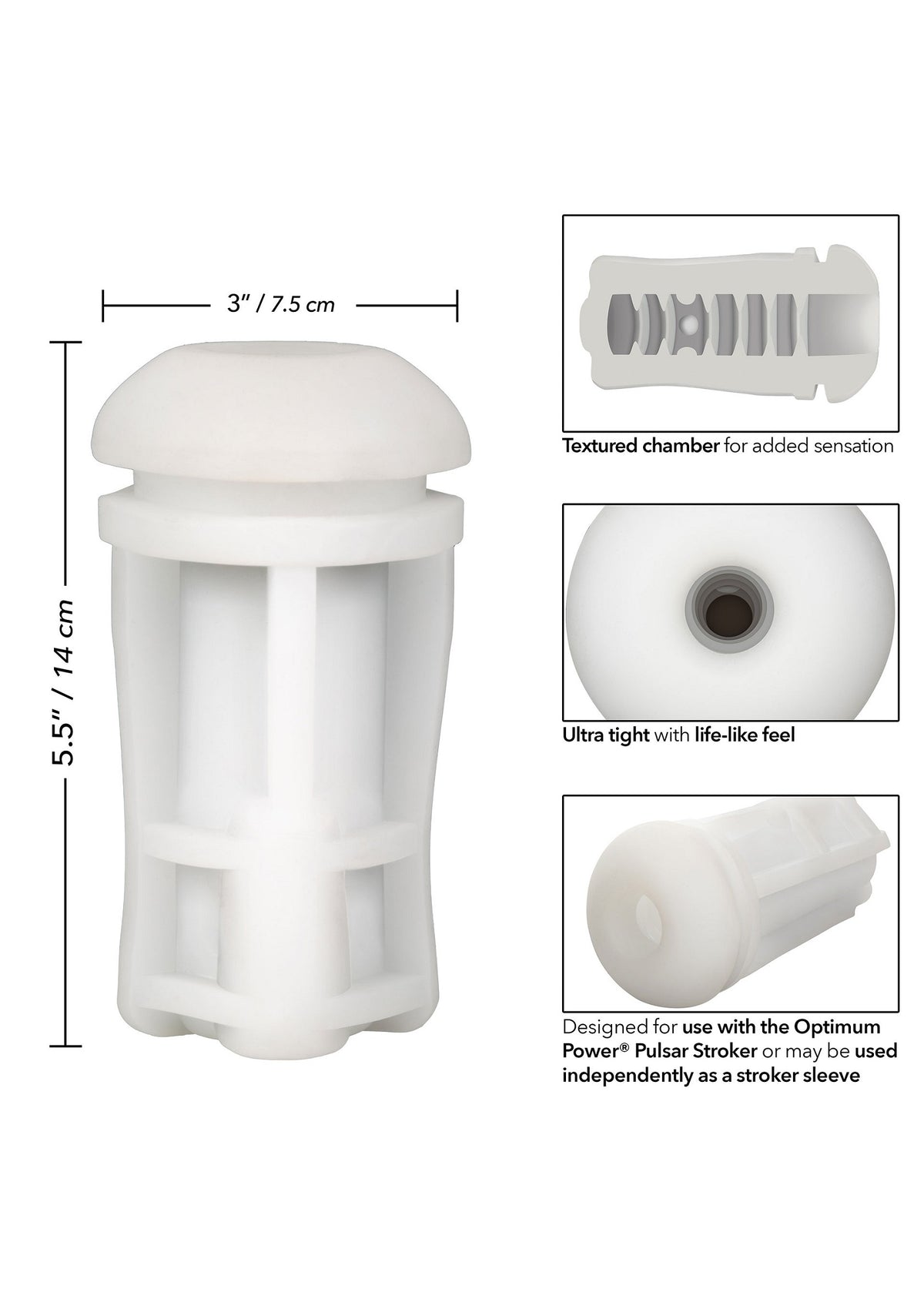 CalExotics Optimum Power Pulsar Stroker Replacement Sleeve