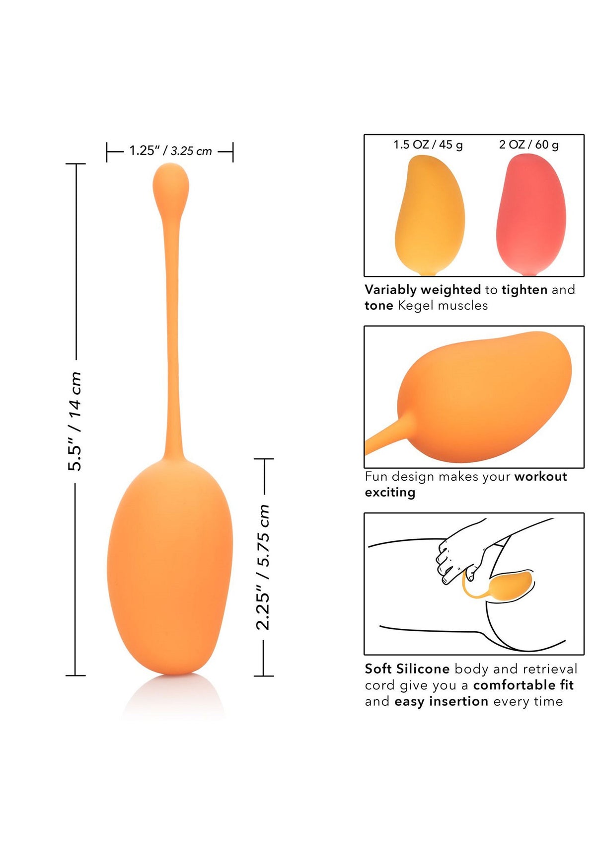 CalExotics Kegel Training Set Mango