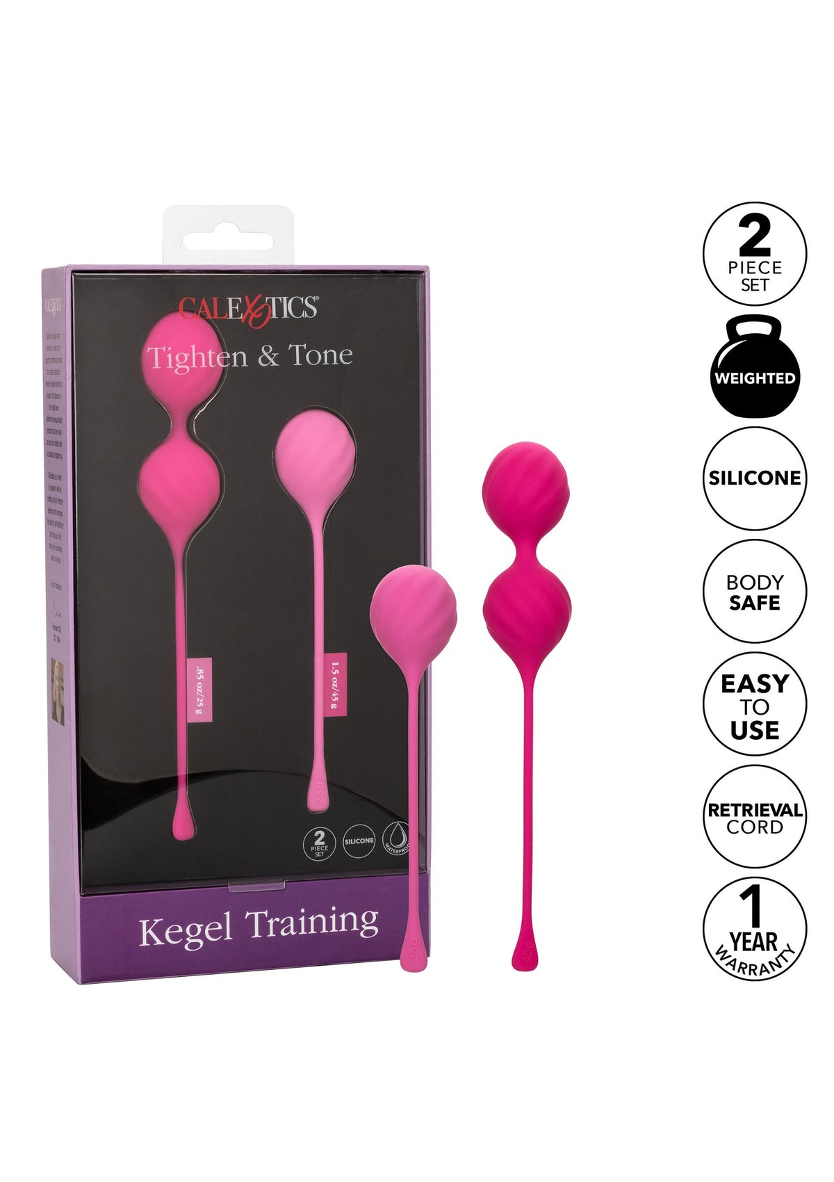 CalExotics Kegel Training 2-Piece Set