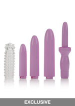 CalExotics Dr. Laura Berman Dilators Set Of 4 Locking Sizes Plus Sleeve