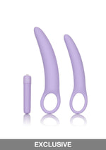 CalExotics Dr. Laura Berman Isabelle Set of 2 Vibrating Silicone Dilators