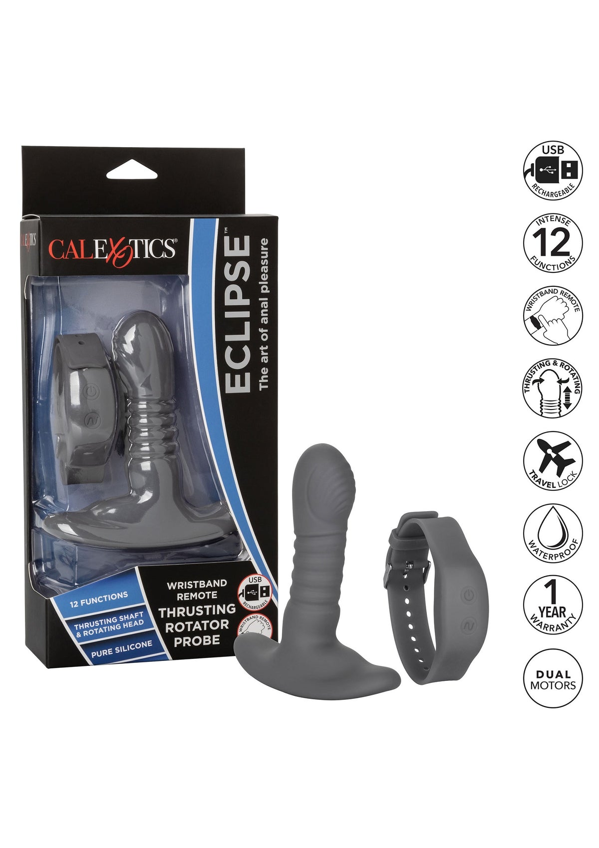 CalExotics Eclipse Wristband Remote Thrusting Rotator Probe