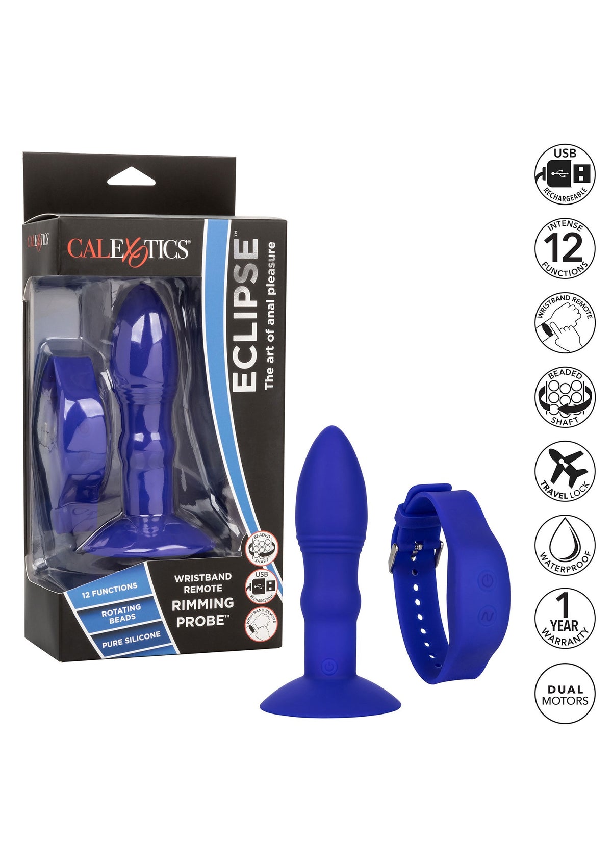 CalExotics Eclipse Wristband Remote Rimming Probe