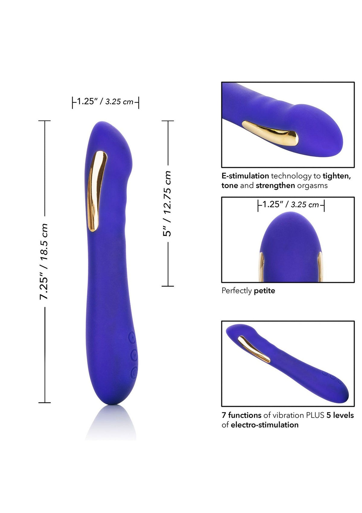 CalExotics Impulse Intimate E-Stimulator Petite Wand