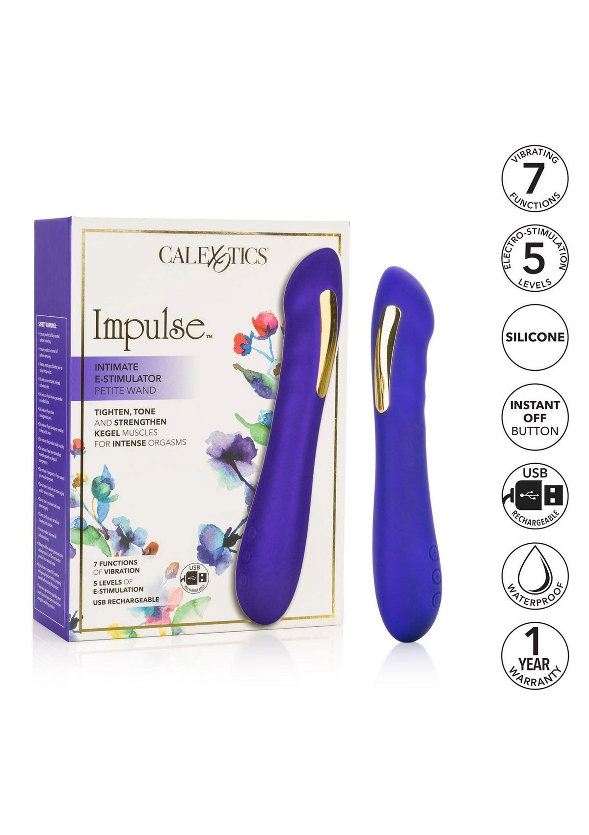 CalExotics Impulse Intimate E-Stimulator Petite Wand