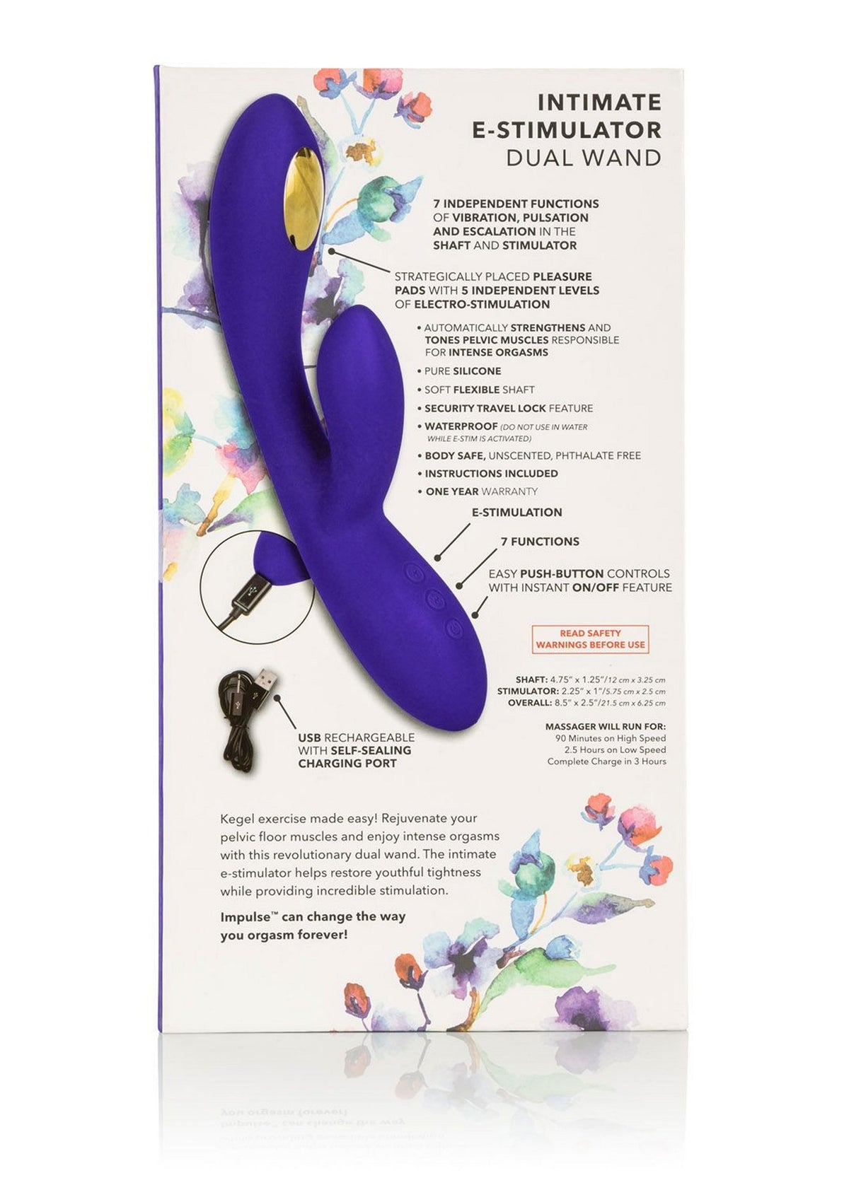 CalExotics Impulse Intimate E-Stimulator Dual Wand