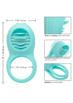 CalExotics Silicone Rechargeable French Kiss Enhancer