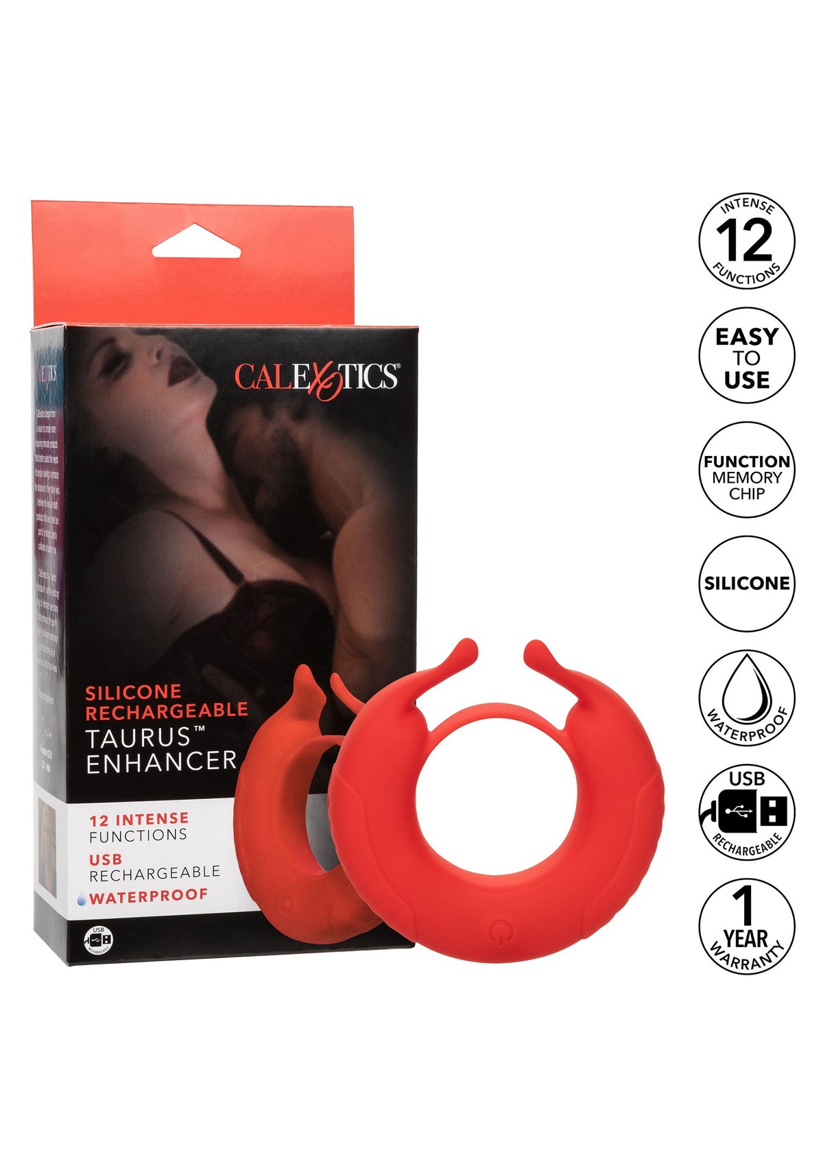 CalExotics Silicone Rechargeable Taurus Enhancer