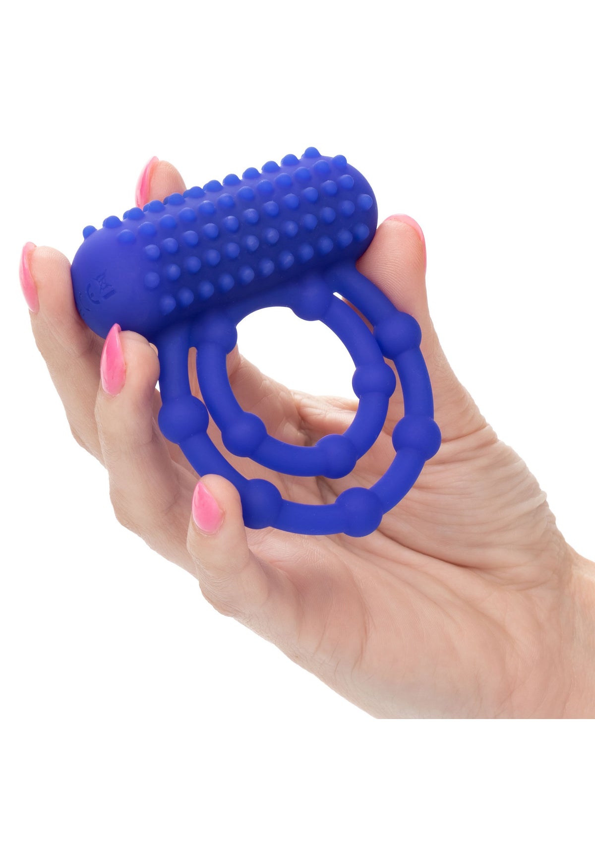 CalExotics Silicone Rechargeable 10 Bead Maximus Ring