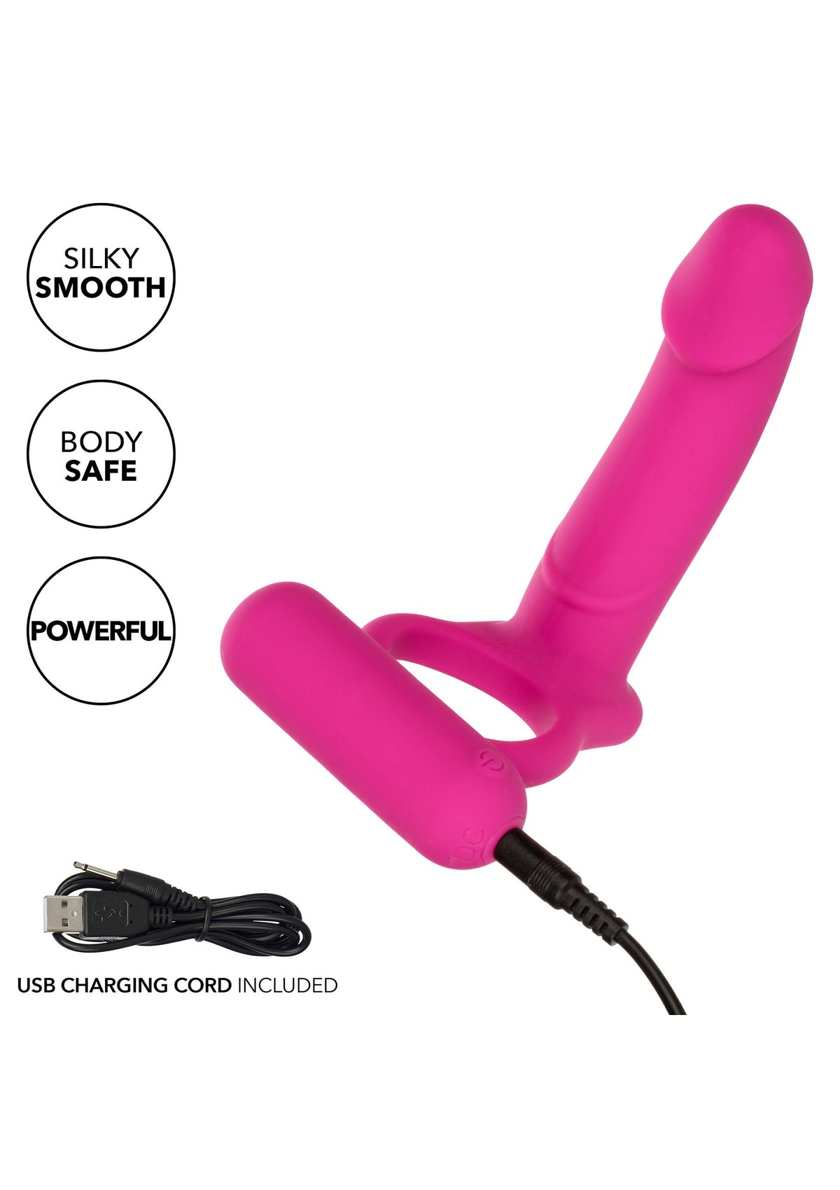 CalExotics Silicone Rechargeable Double Diver