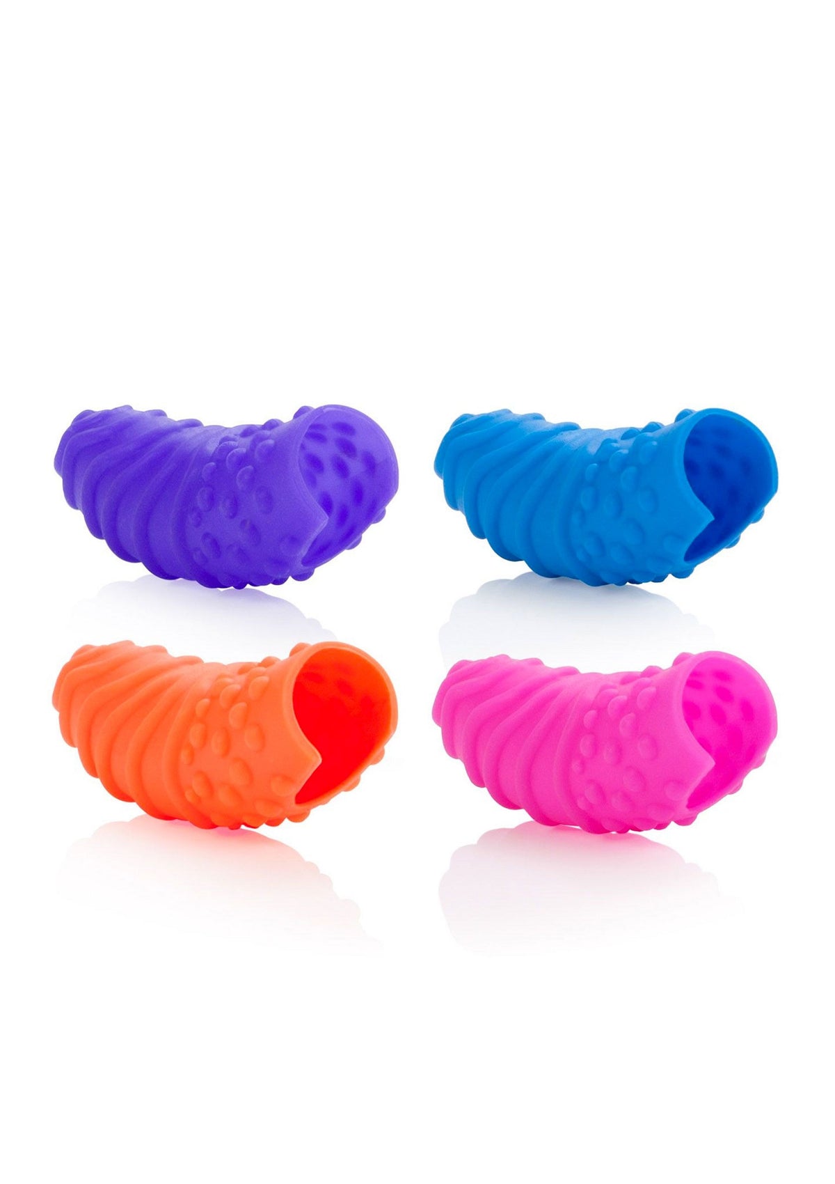 CalExotics Intimate Play Silicone Finger Swirls