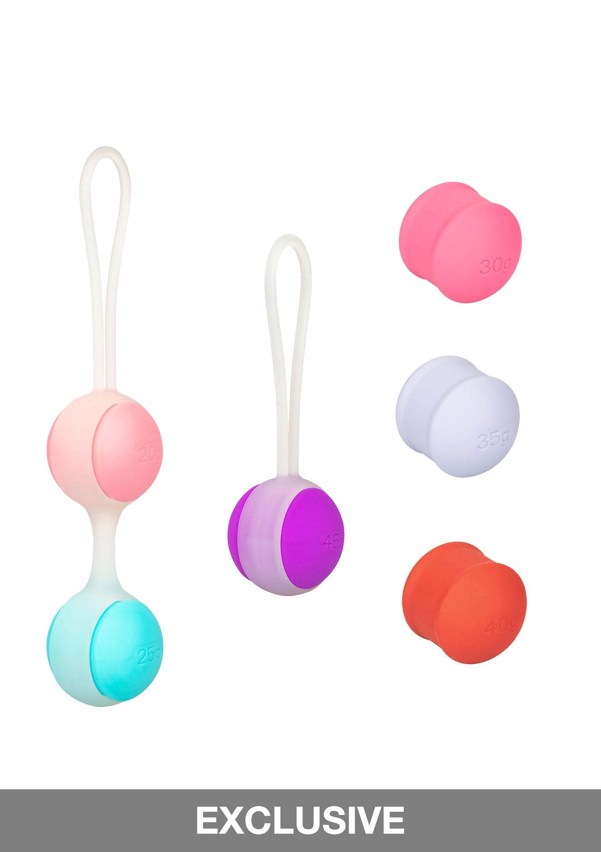 CalExotics She-ology Interchangeable Weighted Kegel Set