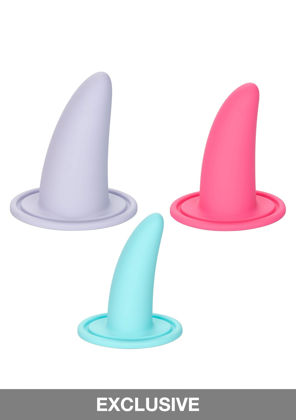 CalExotics She-ology Advanced 3-Piece Wearable Vaginal Dilator Set