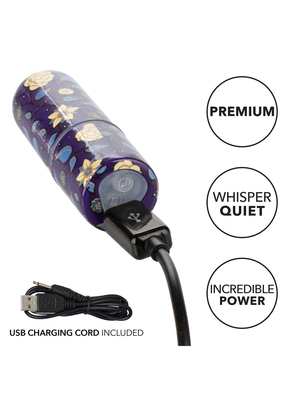 CalExotics Naughty Bits Just The Tip Bullet Vibrator