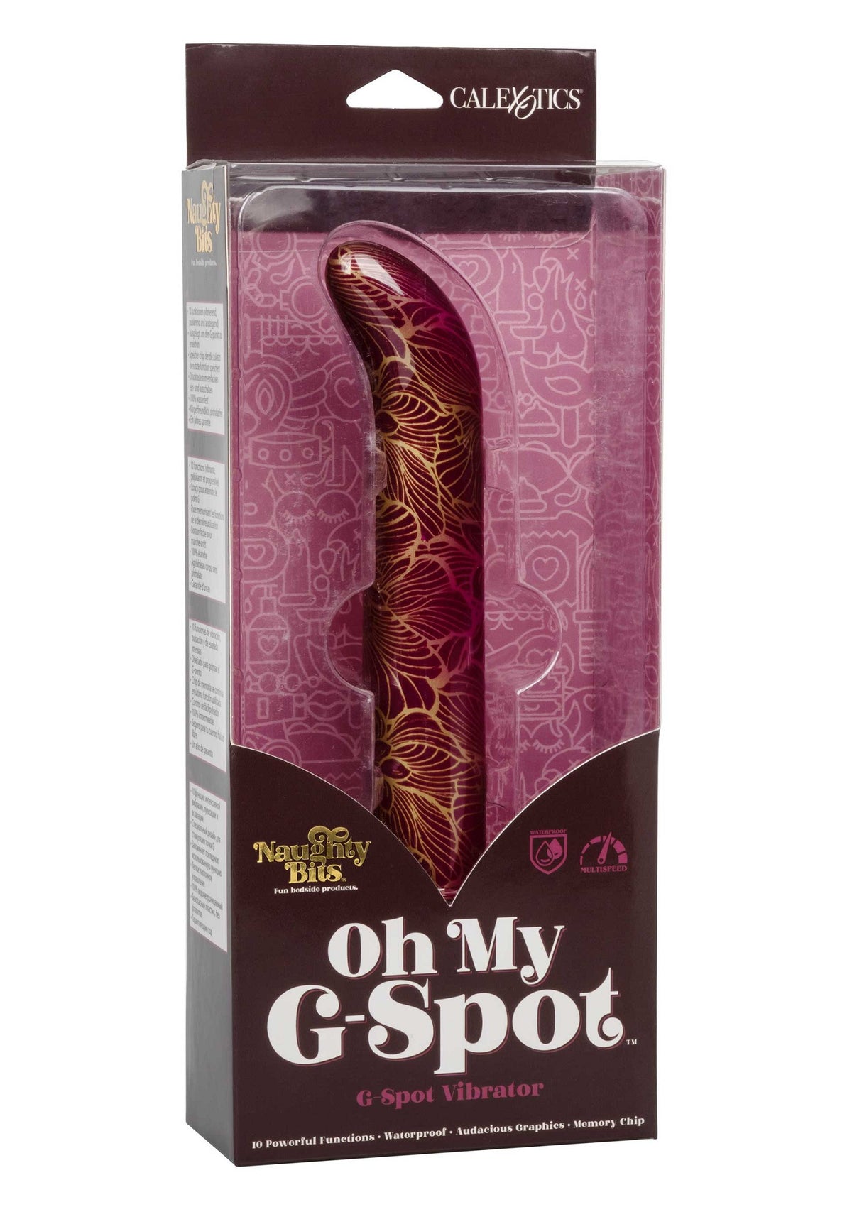 CalExotics Naughty Bits Oh My G-Spot Vibrator