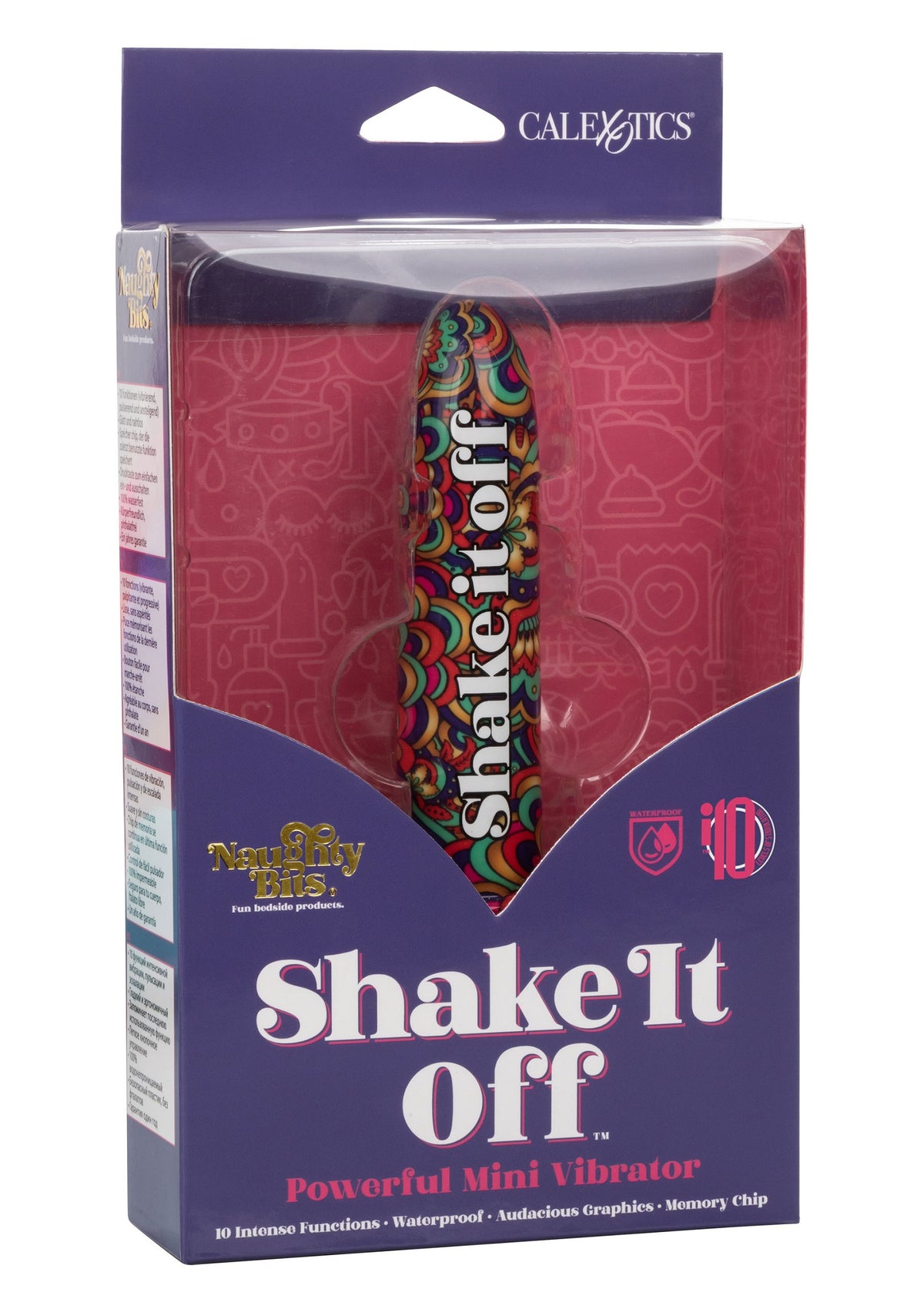 CalExotics Naughty Bits Shake It Off Powerful Mini Vibrator