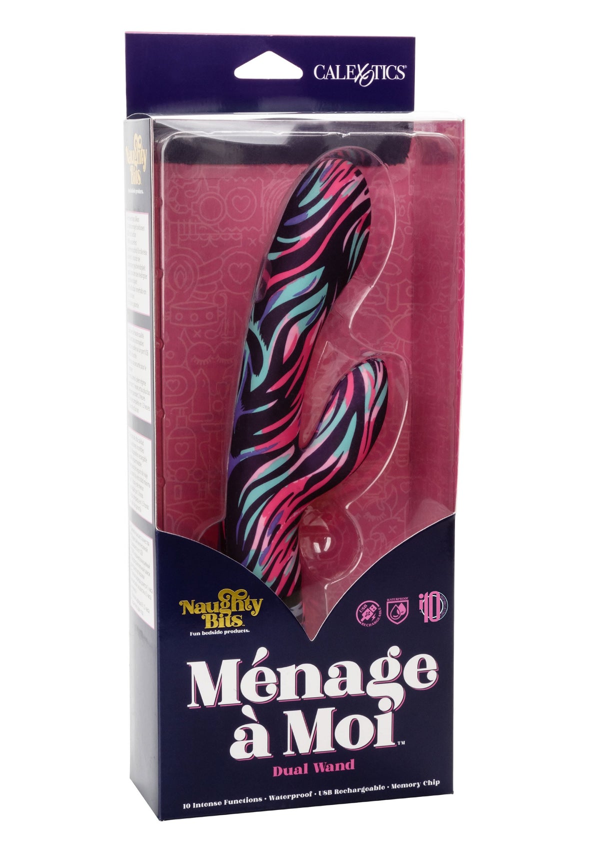 CalExotics Naughty Bits Ménage à Moi Dual Wand