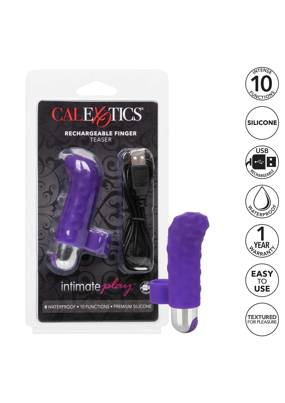 CalExotics Intimate Play Rechargeable Finger Teaser