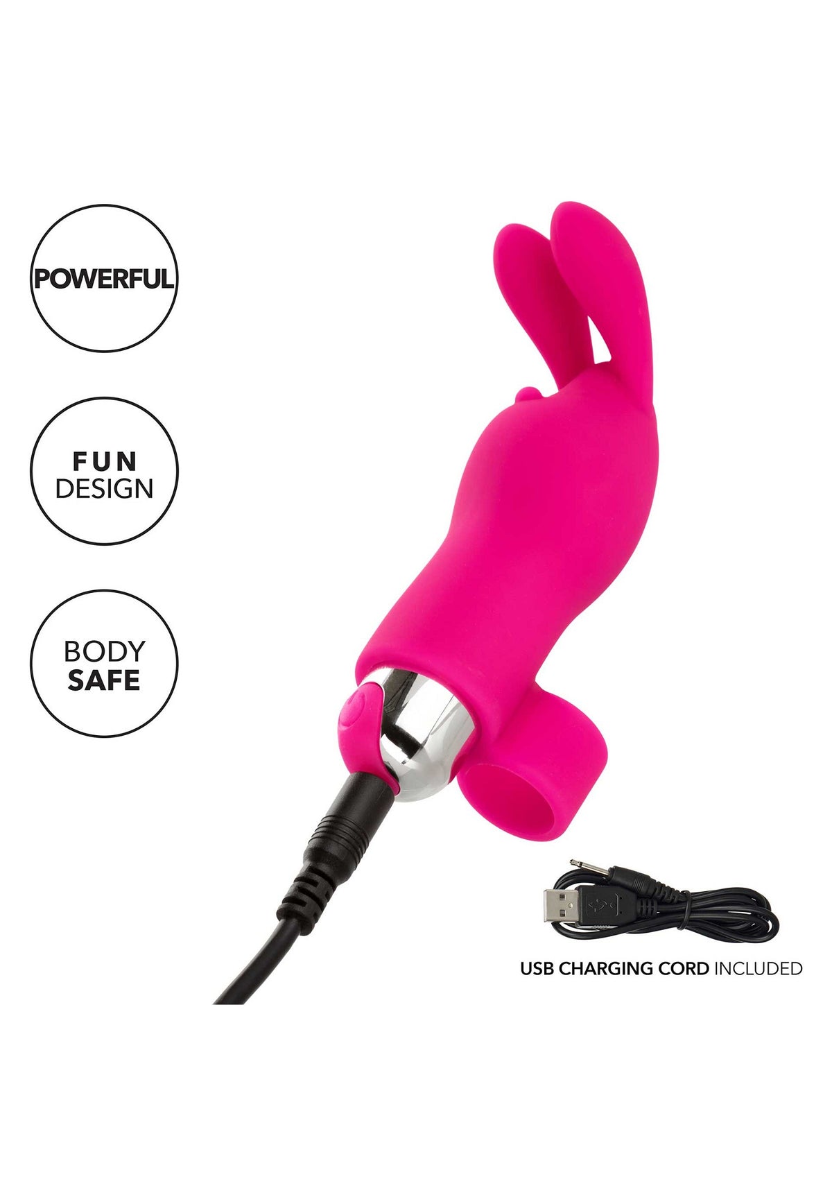 CalExotics Intimate Play Rechargeable Finger Bunny