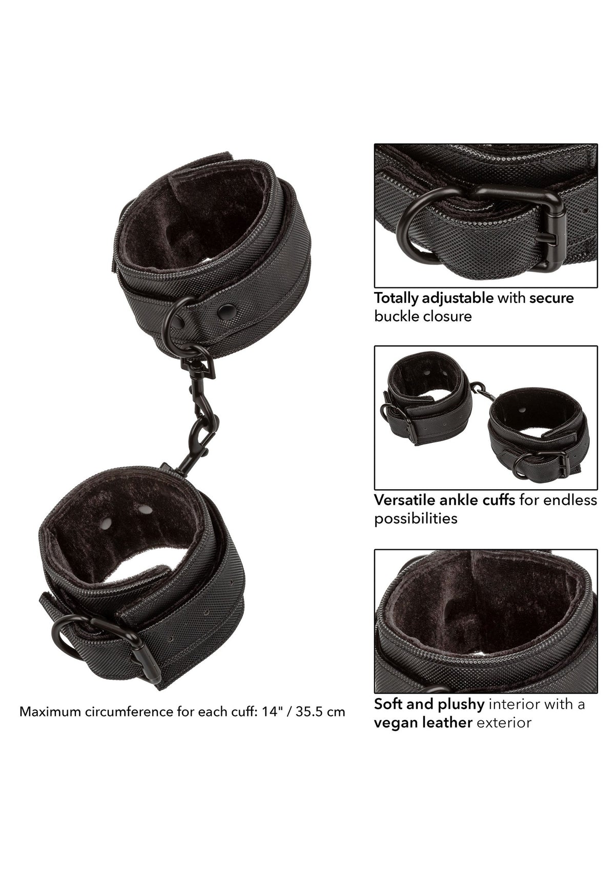 CalExotics Boundless Ankle Cuffs