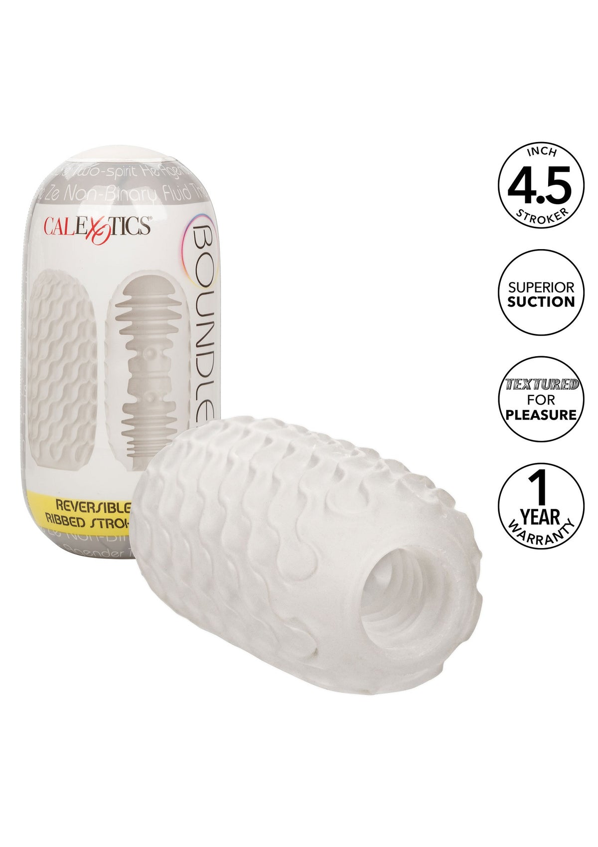 CalExotics Boundless Reversible Ribbed Stroker