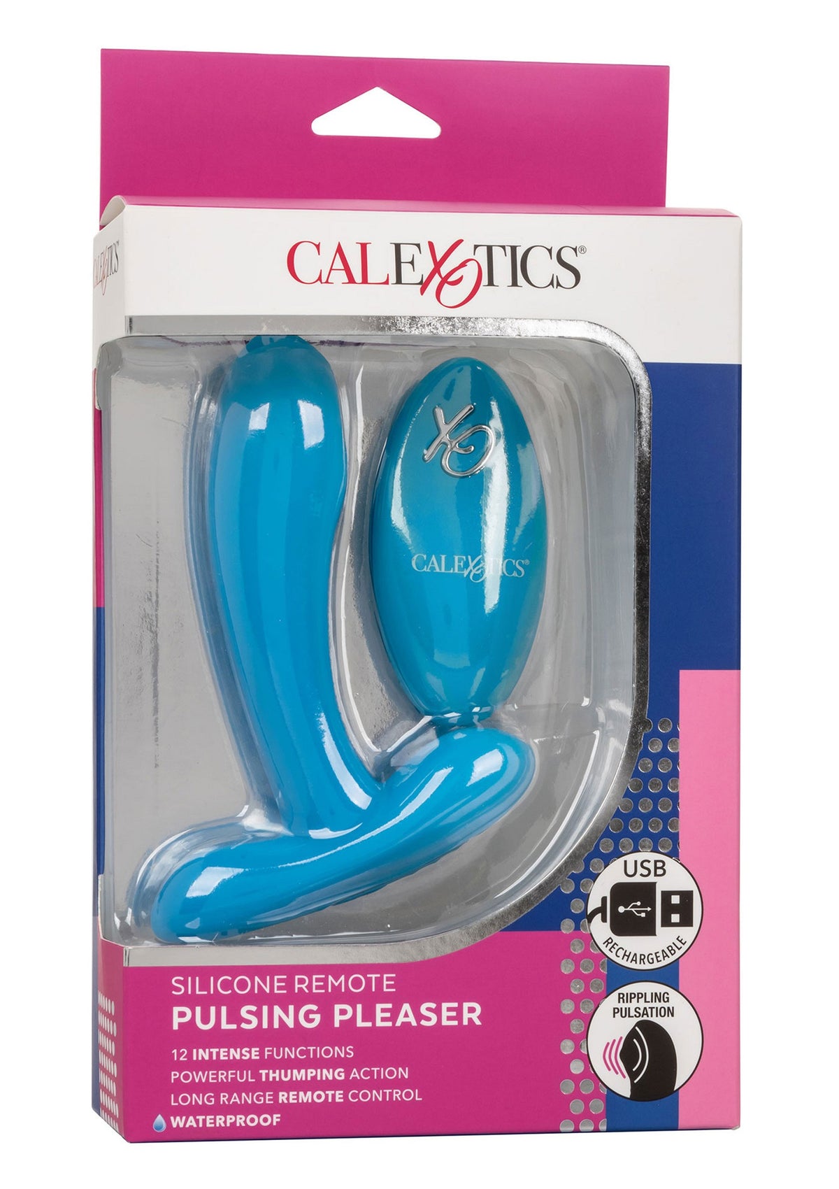 CalExotics Silicone Remote Pulsing Pleaser