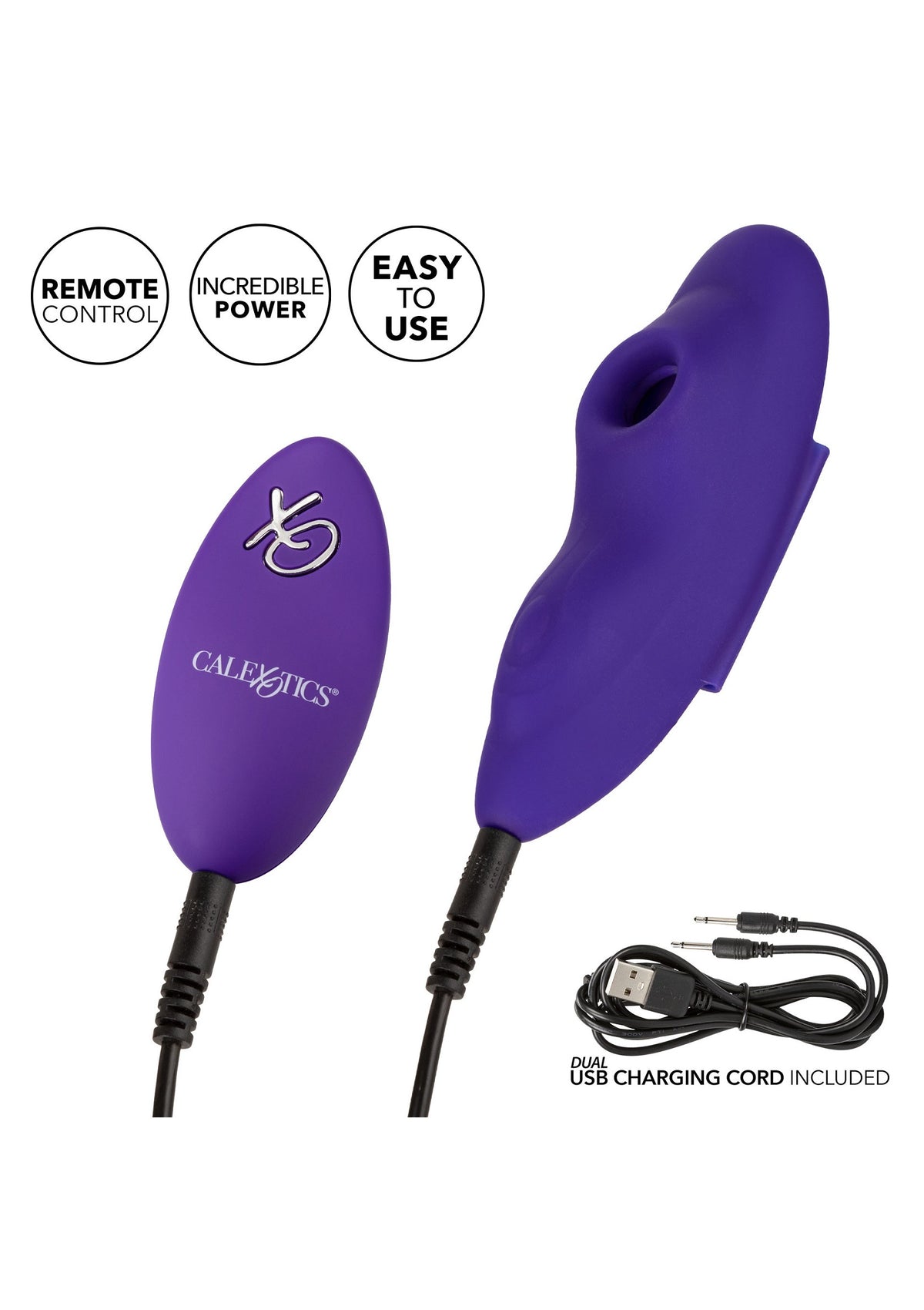 CalExotics Lock-N-Play Remote Suction Panty Teaser