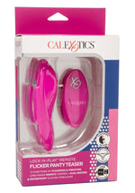 CalExotics Lock-N-Play Remote Flicker Panty Tease