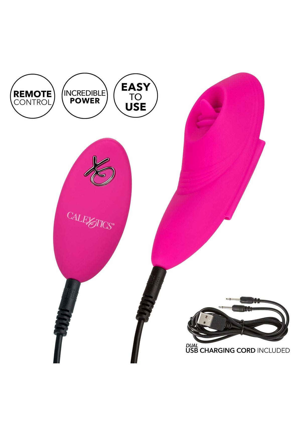 CalExotics Lock-N-Play Remote Flicker Panty Tease