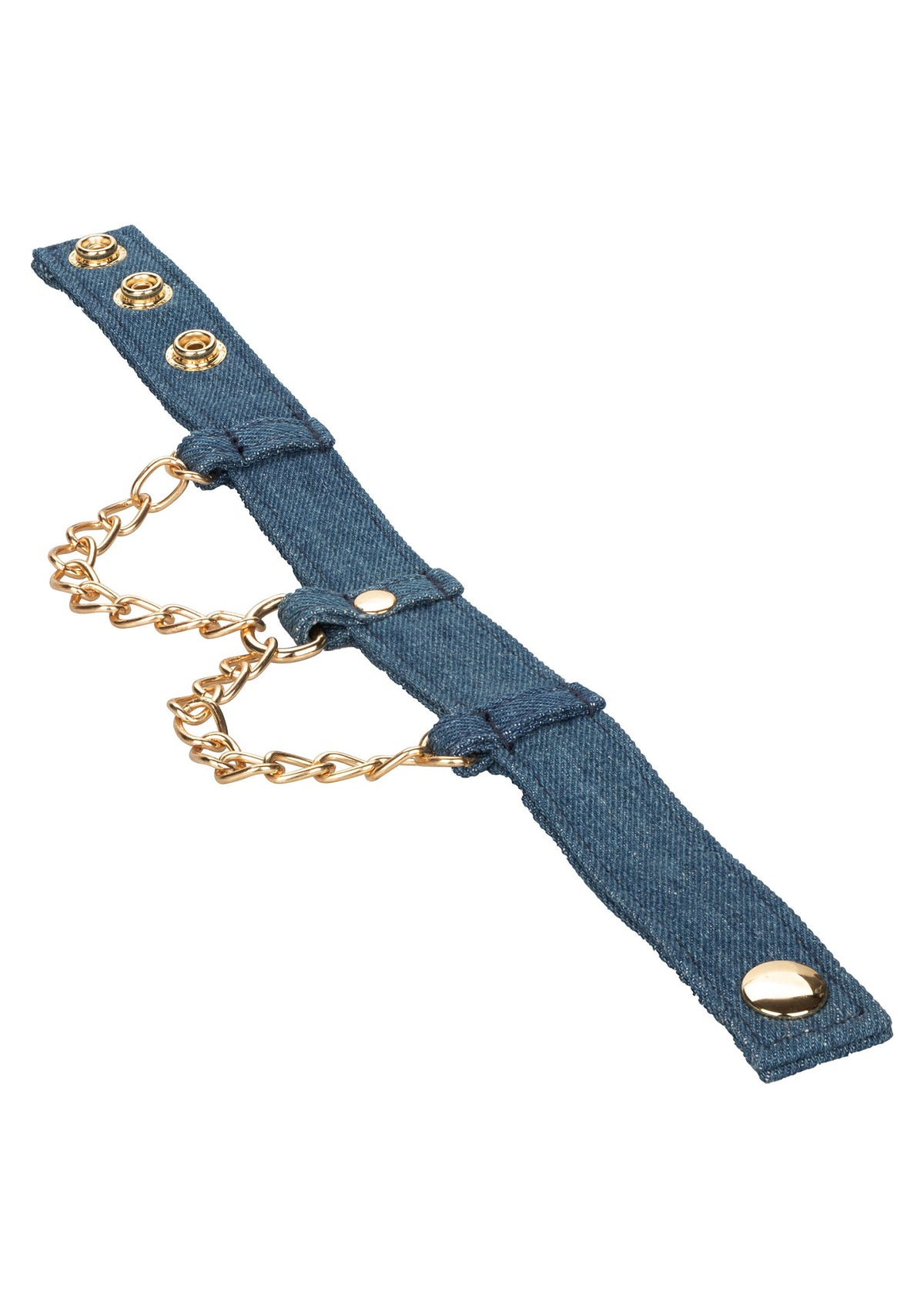 CalExotics Ride 'em Premium Denim Collection Ankle Cuffs