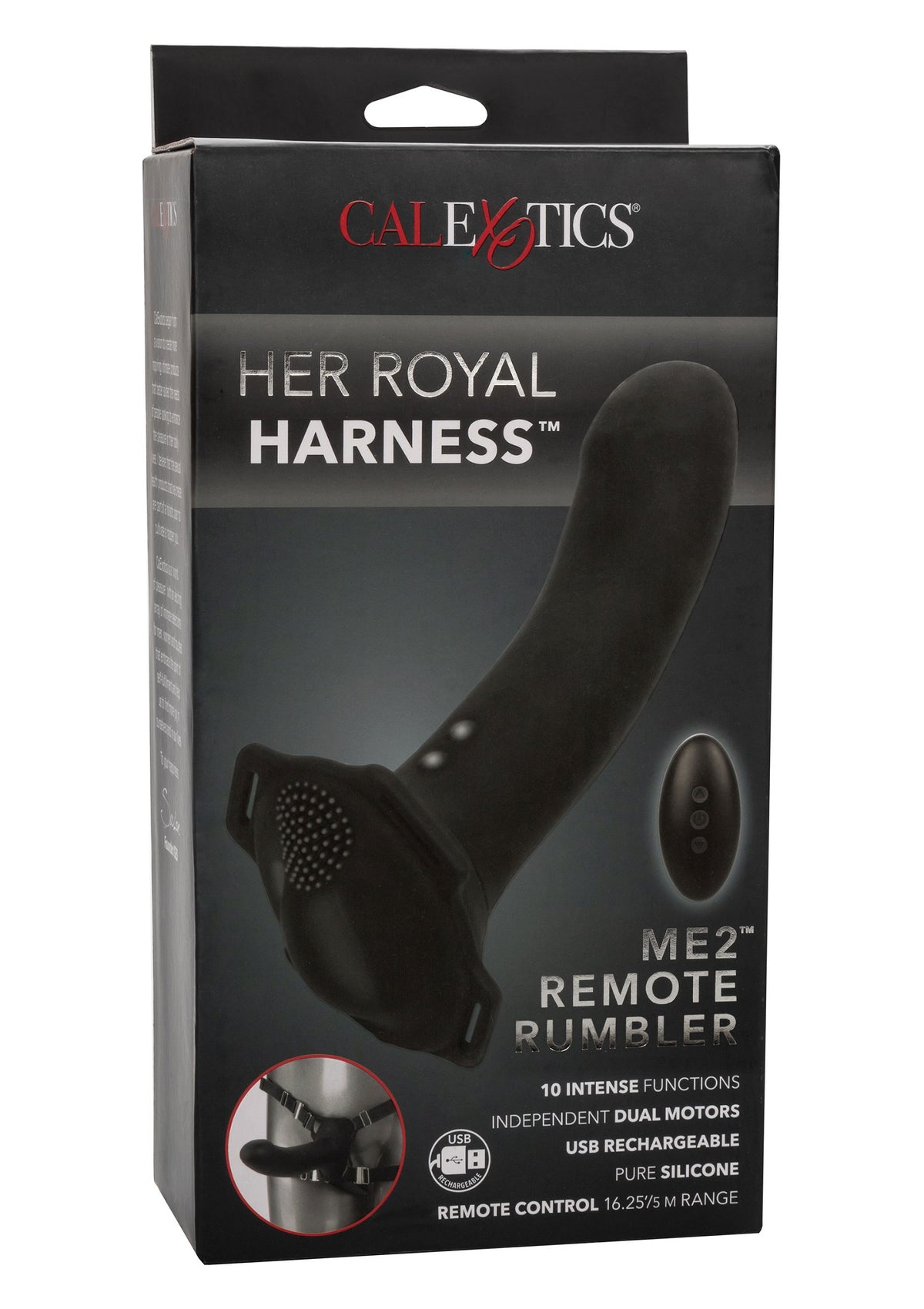 CalExotics Her Royal Harness Me2 Remote Rumbler