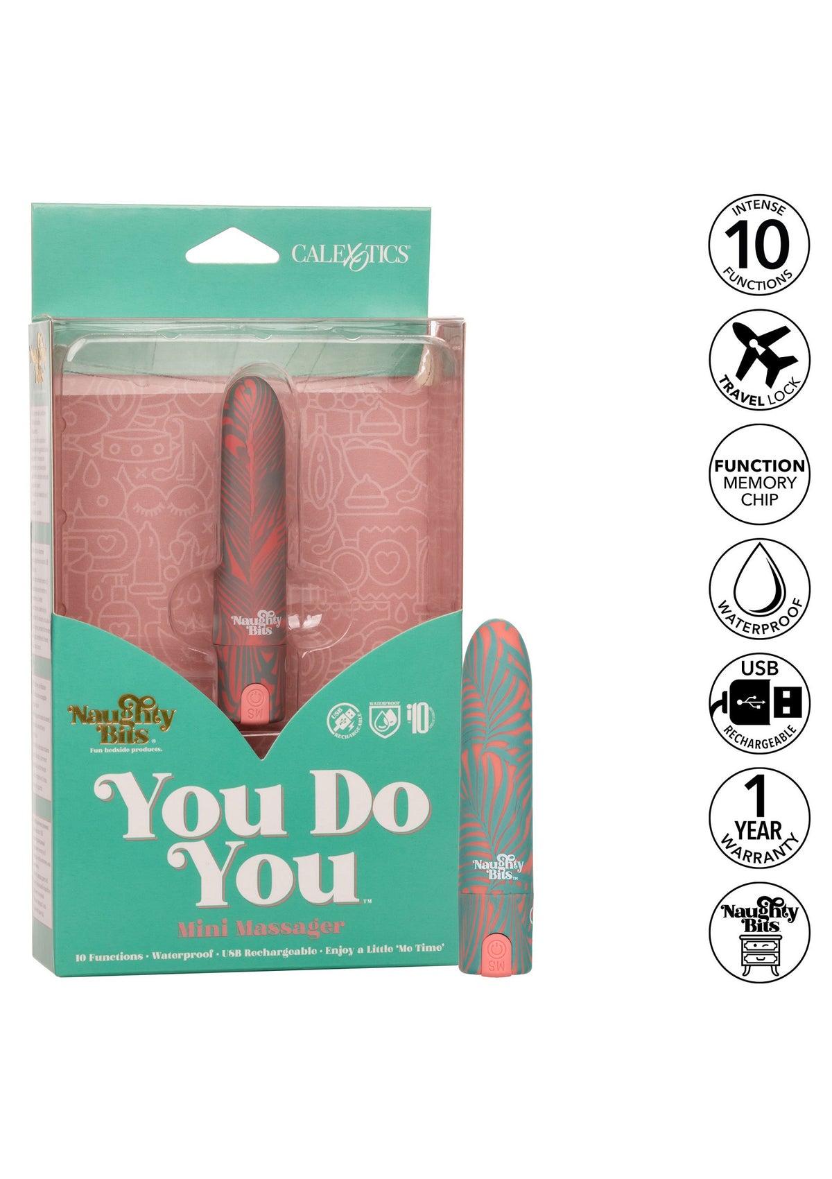 CalExotics Naughty Bits You Do You Mini Massager