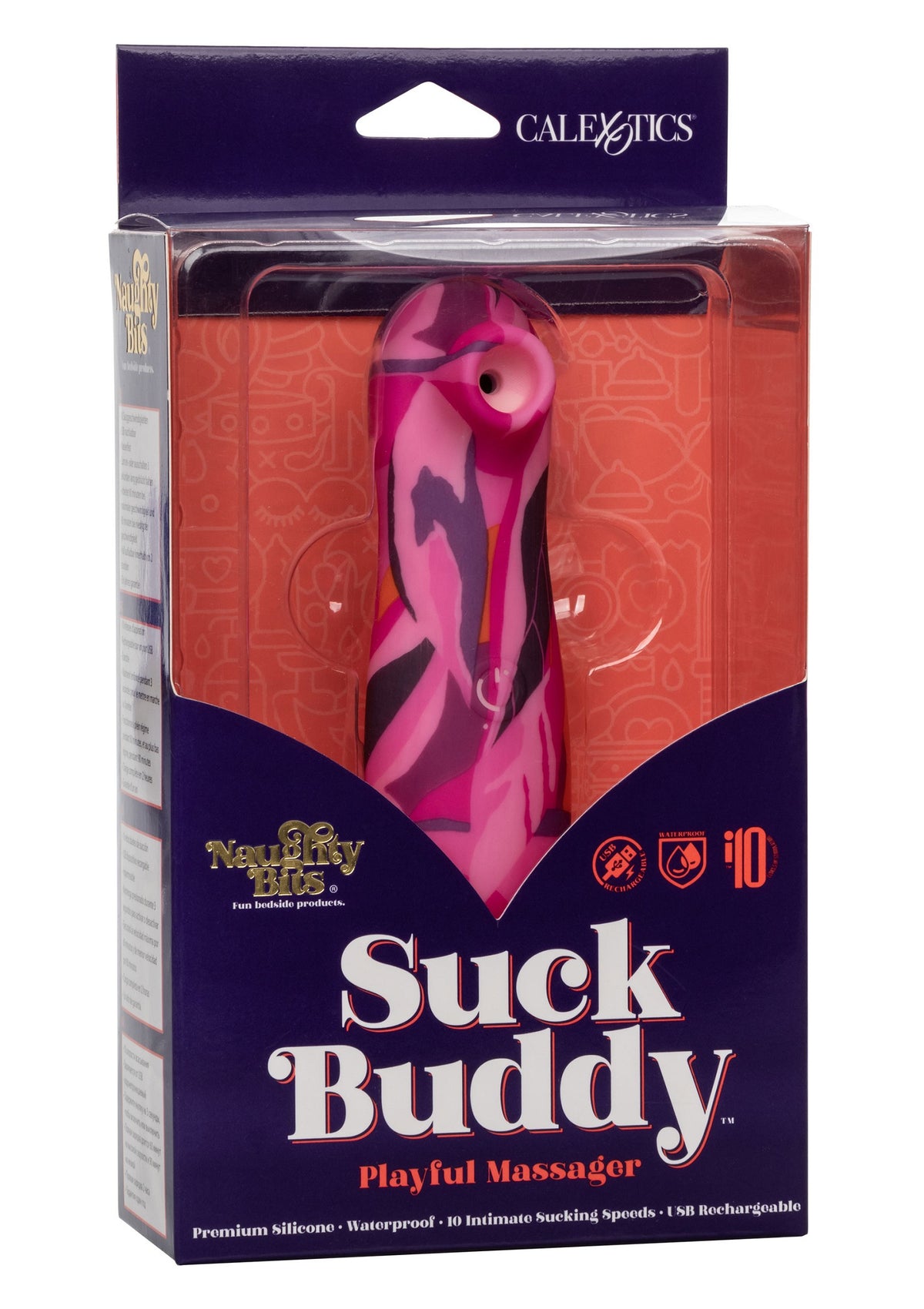 CalExotics Naughty Bits Suck Buddy Playful Massager