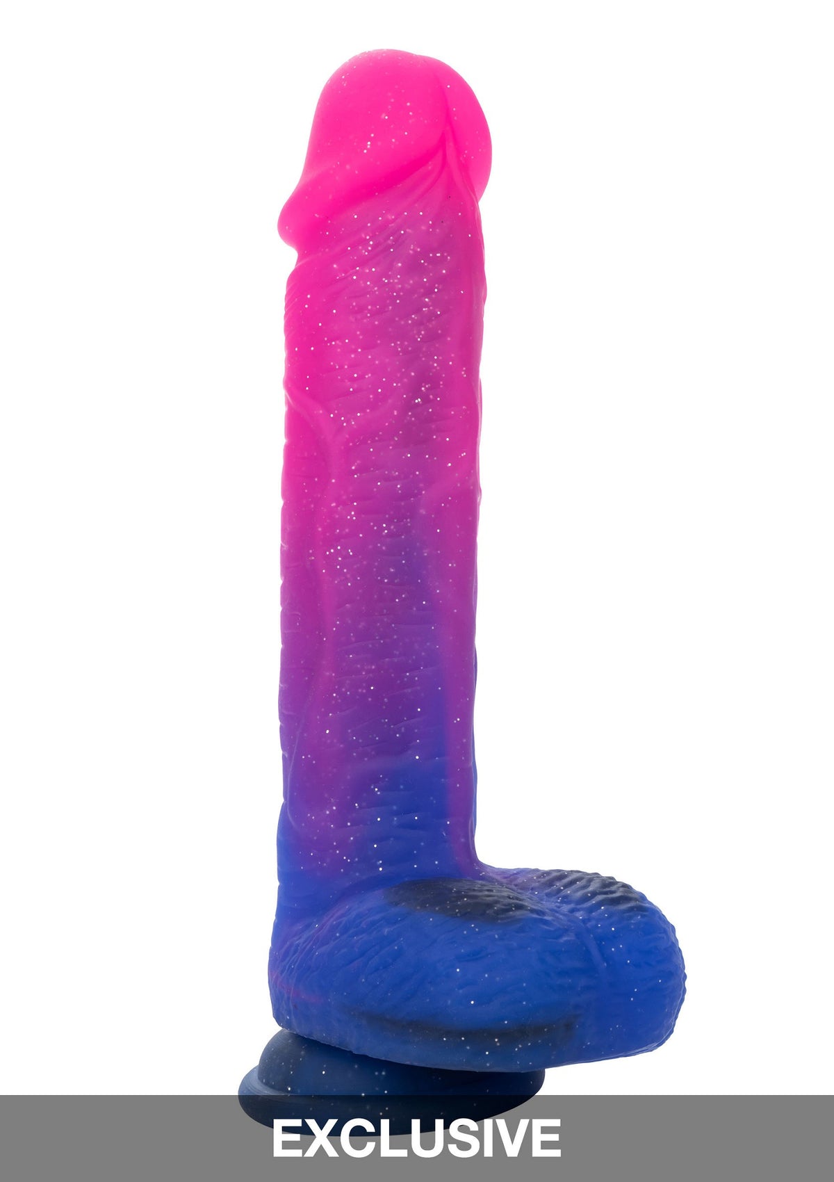 CalExotics Naughty Bits Ombré Hombre XL Vibrating Dildo