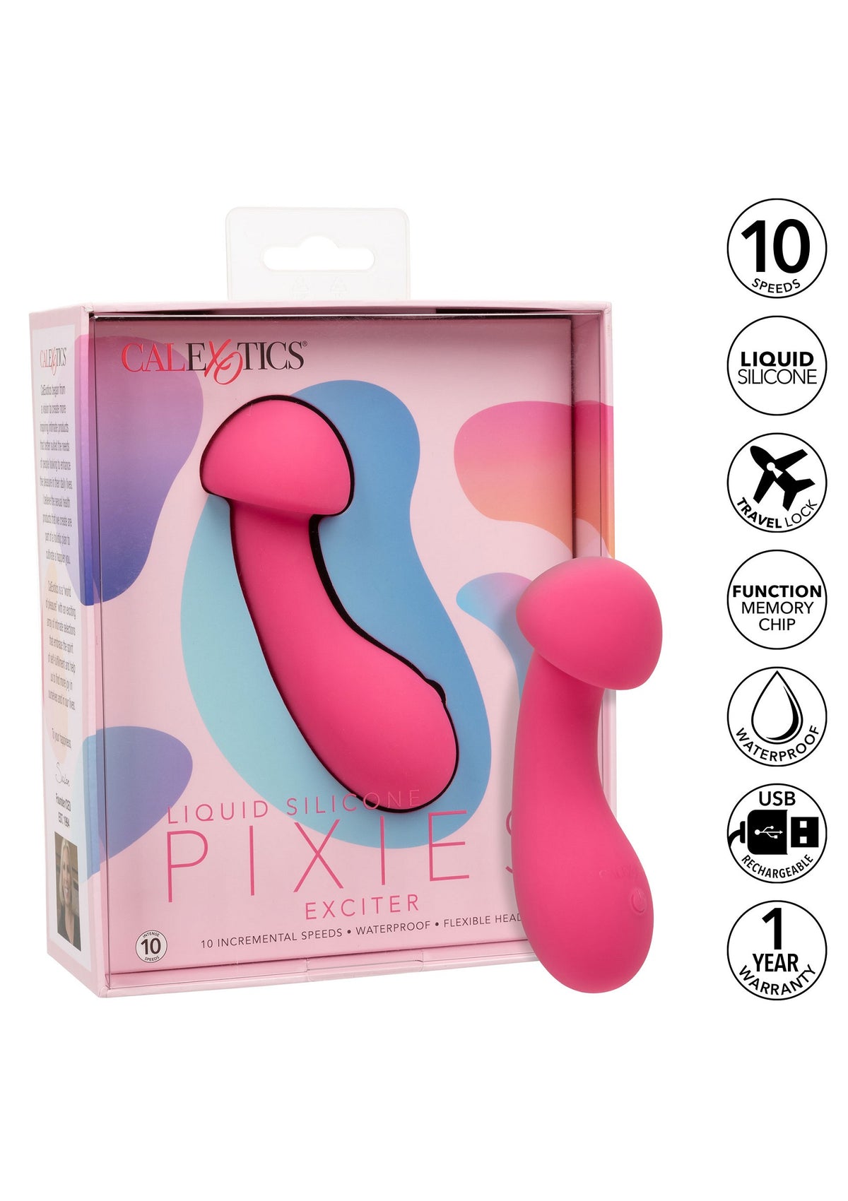 CalExotics Liquid Silicone Pixies Exciter