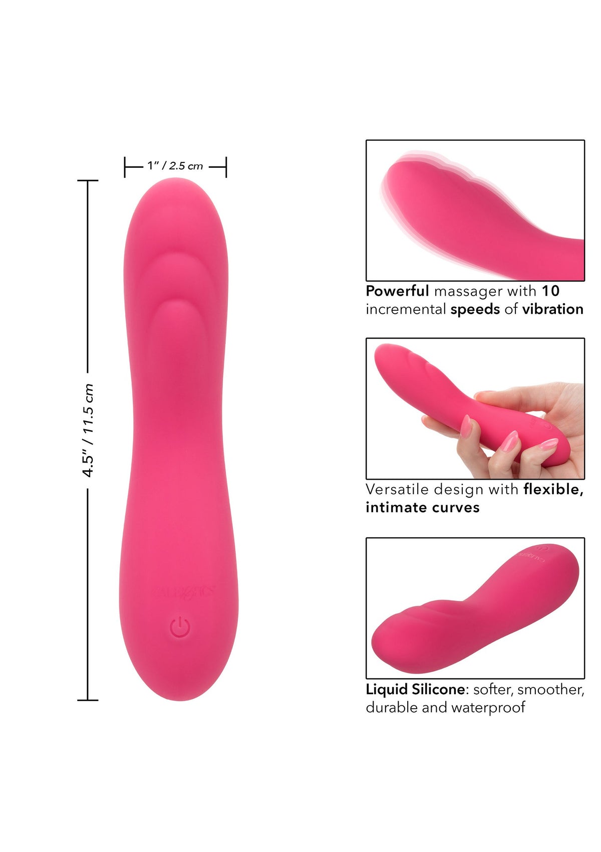 CalExotics Liquid Silicone Pixies Ripple