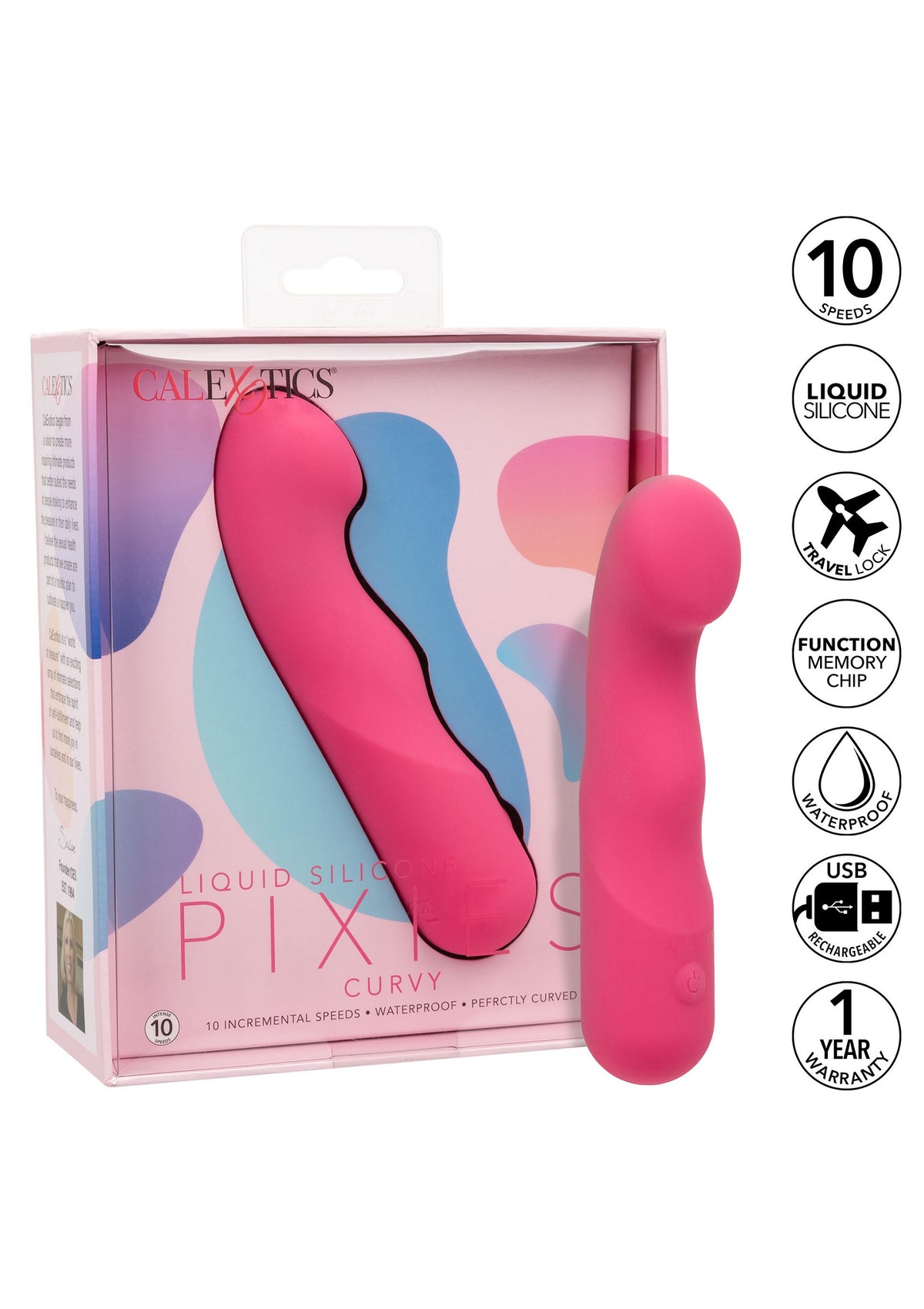 CalExotics Liquid Silicone Pixies Curvy