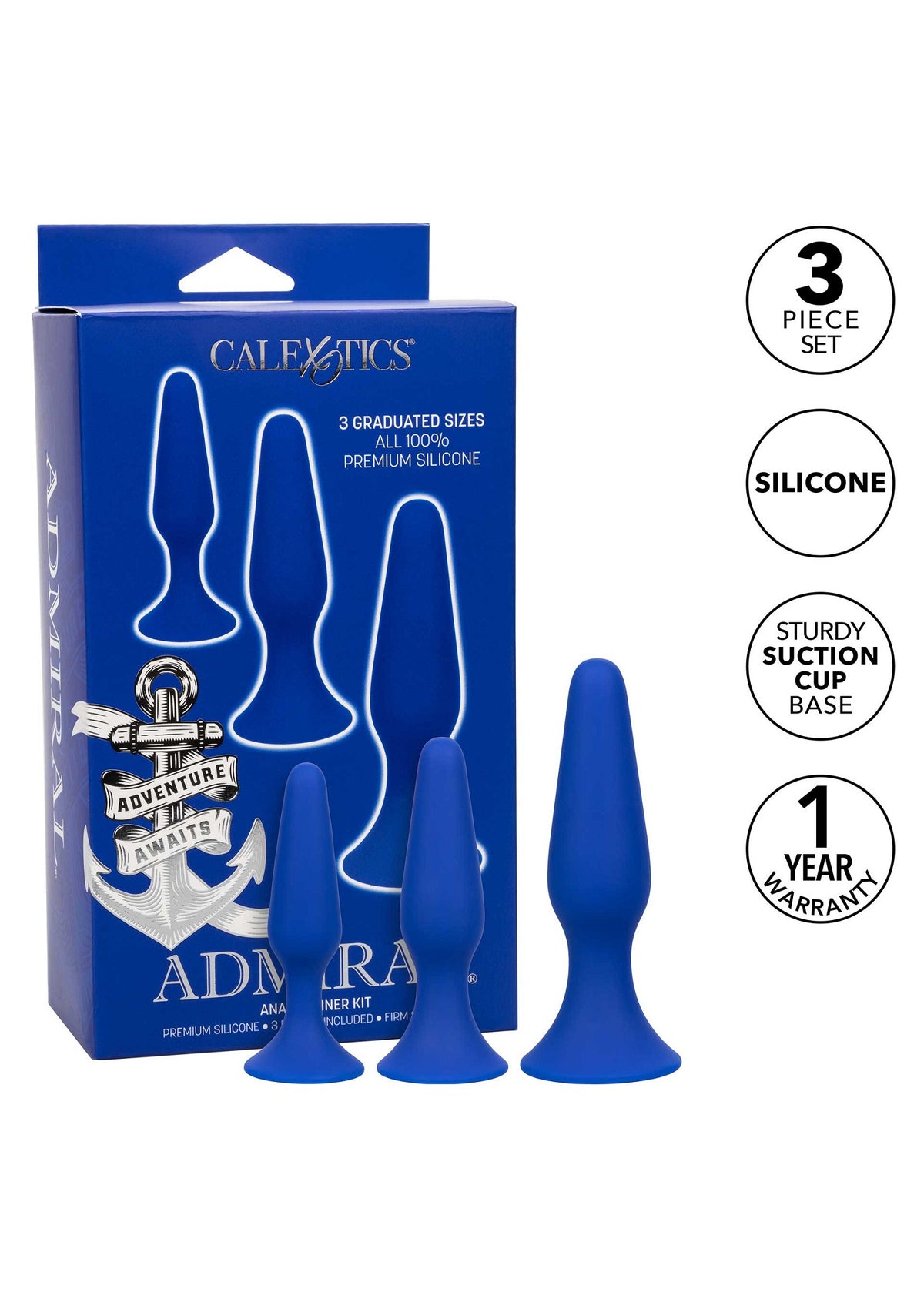 CalExotics Admiral Anal Trainer Kit