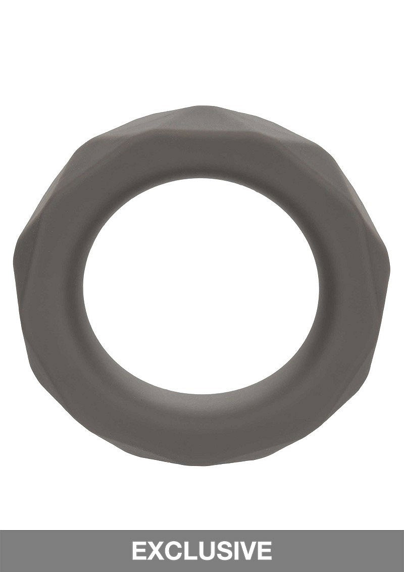 CalExotics Alpha Liquid Silicone Prolong Prismatic Ring