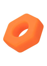 CalExotics Alpha Liquid Silicone Prolong Sexagon Ring