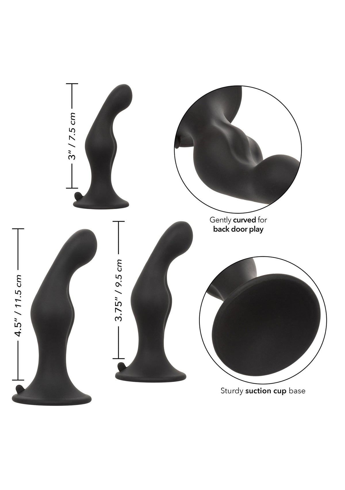 CalExotics Silicone Anal Ripple Kit