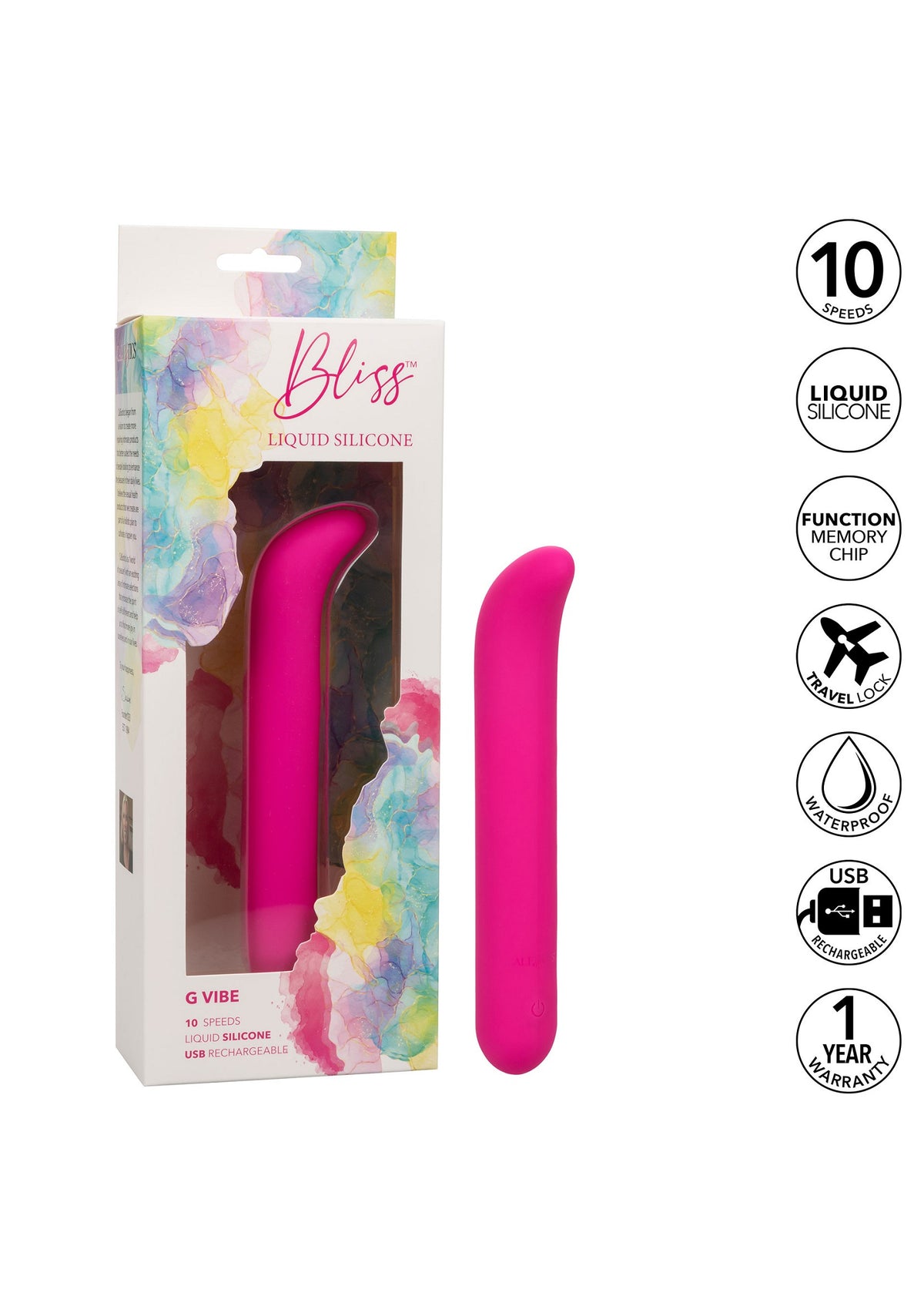 CalExotics Bliss Liquid Silicone G Vibe