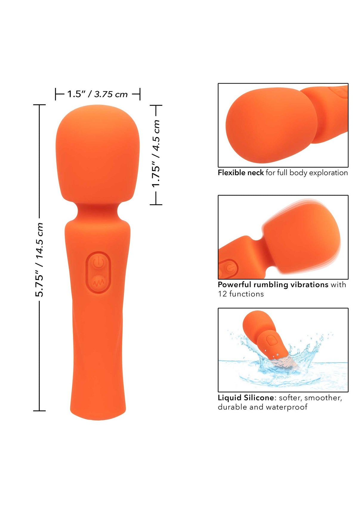 CalExotics Stella Liquid Silicone Mini Massager