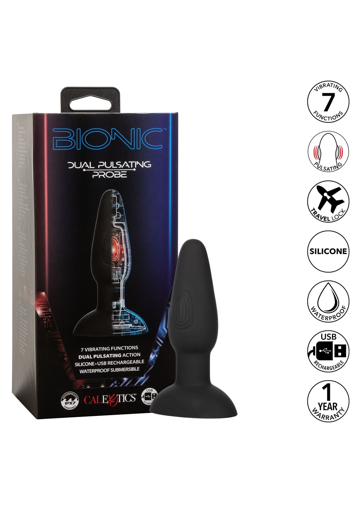 CalExotics Bionic Dual Pulsating Probe