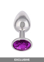 CalExotics Jewel Small Amethyst Plug