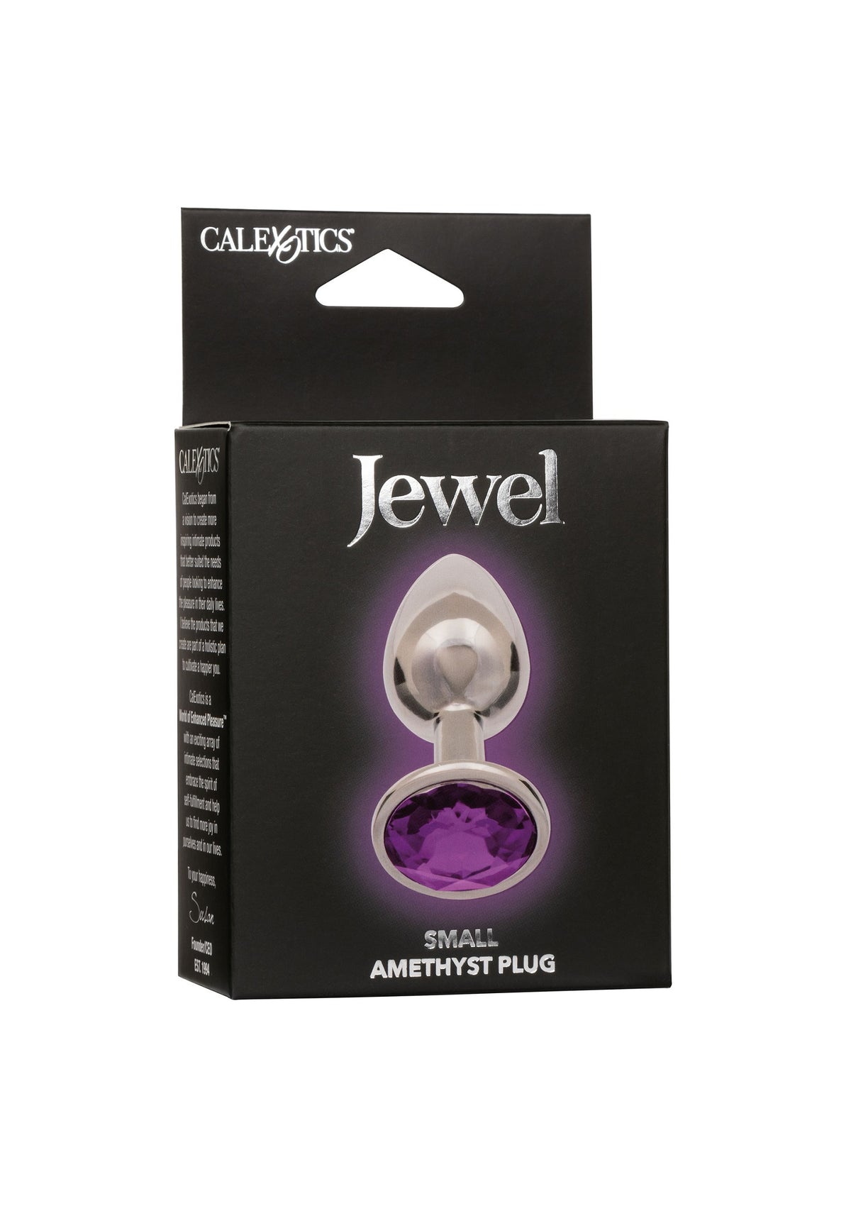 CalExotics Jewel Small Amethyst Plug