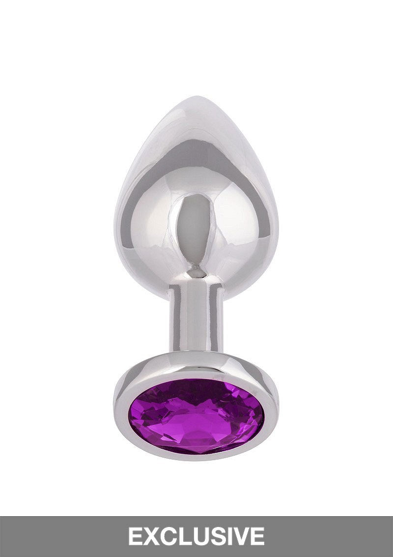 CalExotics Jewel Large Amethyst Plug