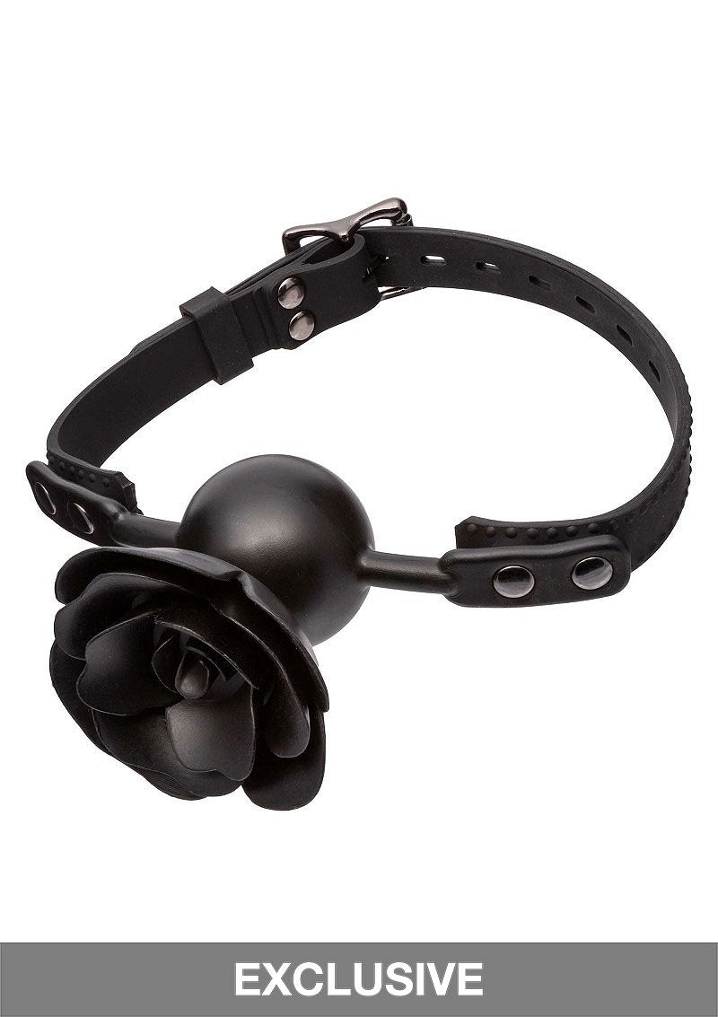 CalExotics Forbidden Removable Rose Gag