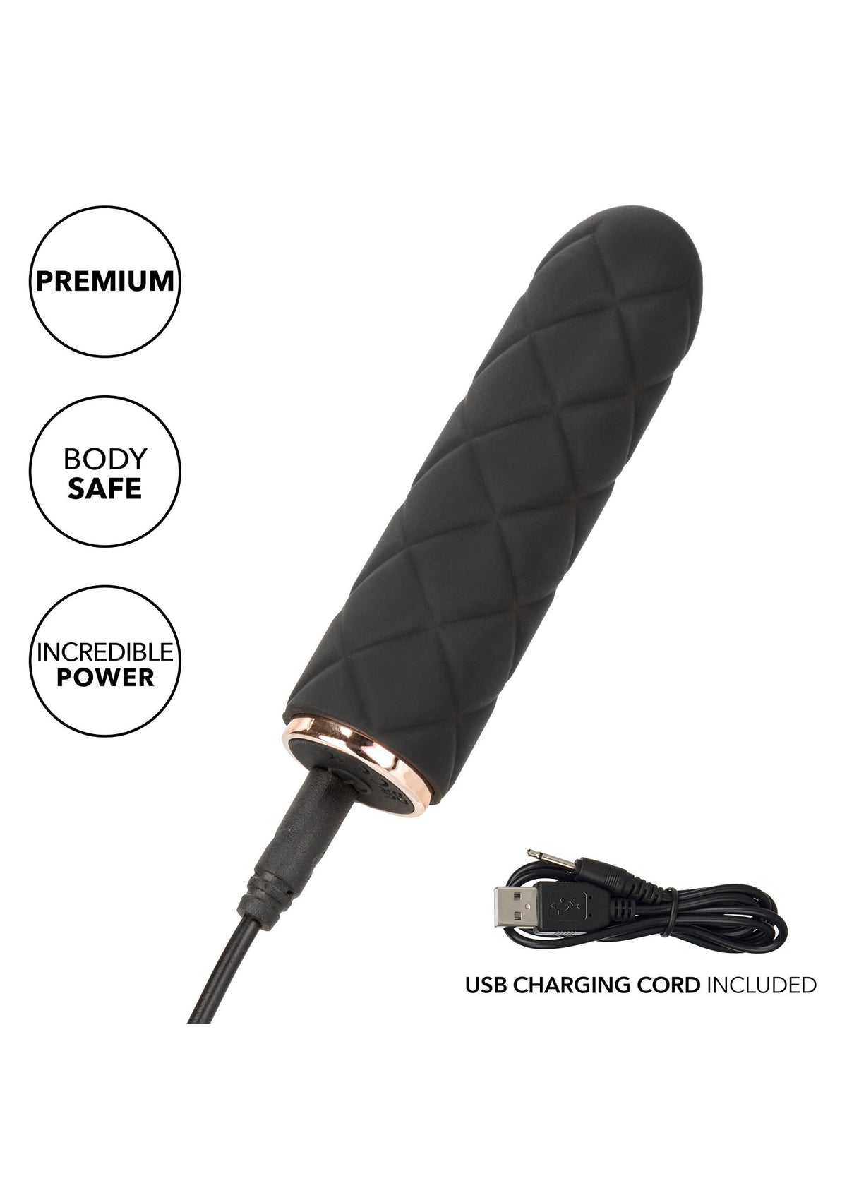 CalExotics Raven Quilted Seducer