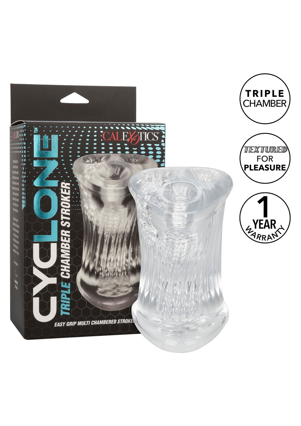 CalExotics Cyclone Triple Chamber Stroker